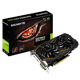 Відеокарта Gigabyte GeForce GTX 1060 WINDFORCE OC 6G (GV-N1060WF2OC-6GD)