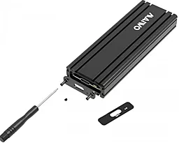Карман для SSD Maiwo M.2 NVMe через USB3.1 GEN2 Type-C (K1686P space grey bulk) Black - миниатюра 5