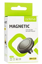 Автотримач магнітний Optima RM-C10 Black - мініатюра 4