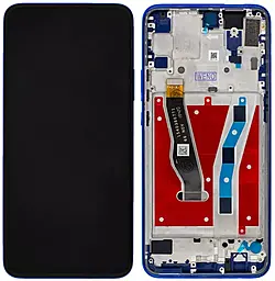 Дисплей Huawei P Smart Z, Y9 Prime 2019, Honor 9X Global с тачскрином и рамкой, Blue - фото Дисплей Huawei P Smart Z, Y9 Prime 2019, Honor 9X Global с тачскрином и рамкой, Blue