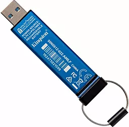 Флешка Kingston DataTraveler 2000 128 GB USB3.0 (DT2000/128GB) Blue - мініатюра 4