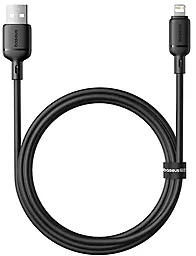 Кабель Baseus Silky Series USB-A - Lightning 12w 2.4a 1м cable Black (P10377702113-00) - фото Кабель Baseus Silky Series USB-A - Lightning 12w 2.4a 1м cable Black (P10377702113-00)