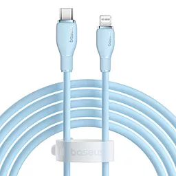 Кабель Baseus Pudding Series USB Type-C - Lightning 20w 3a 1.2м PD сable Blue (P10355701311-00) - фото Кабель Baseus Pudding Series USB Type-C - Lightning 20w 3a 1.2м PD сable Blue (P10355701311-00)