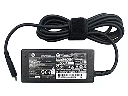 Блок питания для ноутбука HP 5-15V 45W (USB Type-C) Original - фото Блок питания для ноутбука HP 5-15V 45W (USB Type-C) Original
