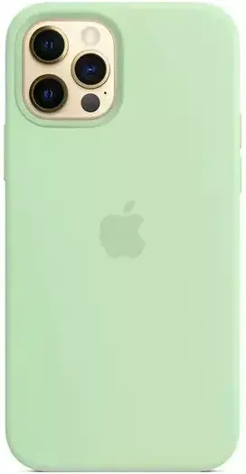 Чехол Silicone Case Full для Apple iPhone 15 Pro Pistachio - фото 1