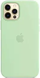 {"ru": "Чехол", "uk": "Чохол"} Silicone Case Full для Apple iPhone 15 Pro Pistachio