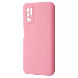 Чехол Wave Full Silicone Cover для Xiaomi Redmi Note 10 5G, Poco M3 Pro Light Pink