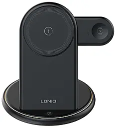 Беспроводная док-станция LDNio WL02 5-in-1 25.5w wireless charger black - фото Беспроводная док-станция LDNio WL02 5-in-1 25.5w wireless charger black
