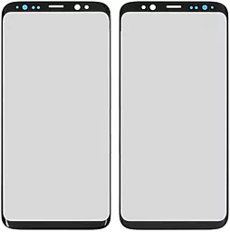 Корпусне скло дисплея Samsung Galaxy S8 G950F 2017 (з OCA плівкою) (original) Black - фото Корпусне скло дисплея Samsung Galaxy S8 G950F 2017 (з OCA плівкою) (original) Black