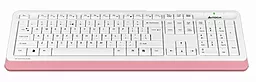 Клавиатура A4Tech FK10 Pink Pink - миниатюра 4