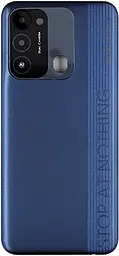 Задняя крышка корпуса Tecno Spark 8C (KG5n) со стеклом камеры Blue - фото Задняя крышка корпуса Tecno Spark 8C (KG5n) со стеклом камеры Blue