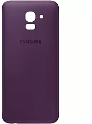 Задняя крышка корпуса Samsung Galaxy J6 2018 J600F Original Purple - фото Задняя крышка корпуса Samsung Galaxy J6 2018 J600F Original Purple