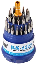 Отвёртка с набором бит KAiSi KS-6222 (30 в 1)