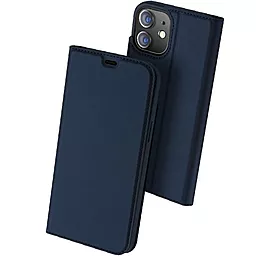 Чехол Dux Ducis с карманом для визиток на Apple iPhone 13 Mini (5.4") Синий