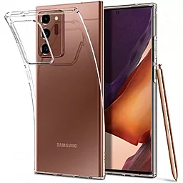 Чехол Epik Transparent 1,5mm для Samsung Galaxy Note 20 Ultra Бесцветный (прозрачный)