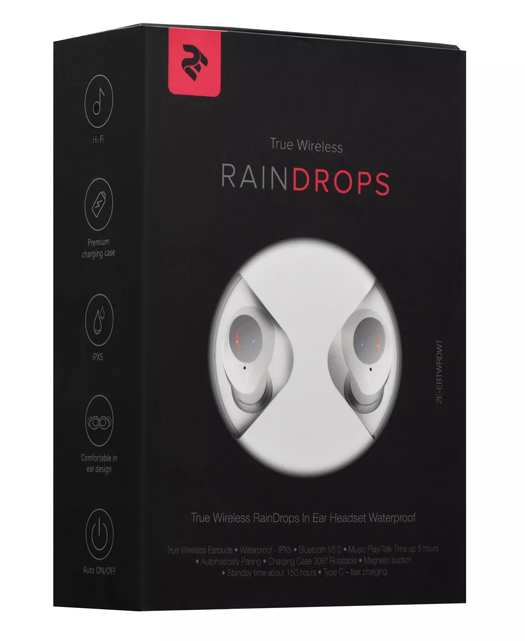 Навушники 2E RainDrops White - фото 3