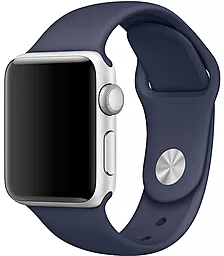 Змінний ремінець для розумного годинника Apple Watch Sport Band 42mm Blue Cobalt