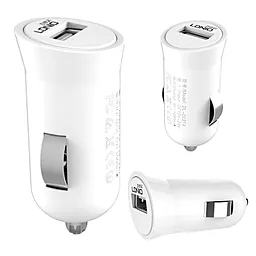 Автомобильное зарядное устройство LDNio USB Car charger 1A White (DL-DC214)