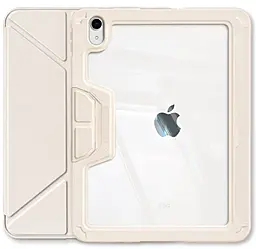Чехол для планшета BeCover Rugged Origami Transparent для Apple iPad 10.9" (2022/2024)/iPad (А16) 2025 11" Beige (714970)