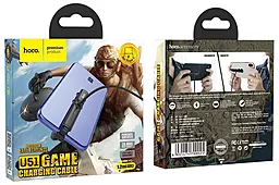 Кабель Hoco U51 Fun Tour Game Charging USB-A - Type-C 12w 2.4a 1.2м cable Black - миниатюра 3 Кабель Hoco U51 Fun Tour Game Charging USB-A - Type-C 12w 2.4a 1.2м cable Black - миниатюра 3