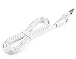 Кабель Hoco U14 Steel Man USB-A - micro USB 12w 2.4a 1.2м cable White - миниатюра 3 Кабель Hoco U14 Steel Man USB-A - micro USB 12w 2.4a 1.2м cable White - миниатюра 3