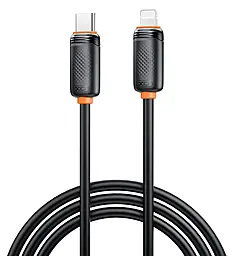 Кабель XO B-Q302A USB Type-C - Lightning 27w 3a 1м PD cable Black