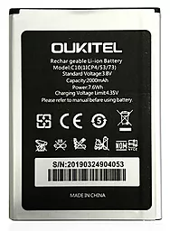 Аккумулятор Oukitel C10 (2000 mAh) 12 мес. гарантии