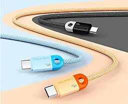 Кабель Cabletime USB Type-C - Type-C 60w 3a 1м PD cable Black (CUP4H) - миниатюра 6 Кабель Cabletime USB Type-C - Type-C 60w 3a 1м PD cable Black (CUP4H) - миниатюра 6