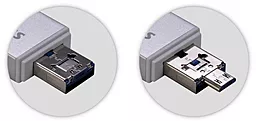 Кардридер Argus USB2.0, Micro-USB/Lightning, TF, SD (R-004) - миниатюра 5