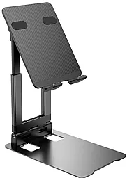 Настольный держатель Borofone BH56 Bella Dual Axis Flat Desktop Stand Black - фото Настольный держатель Borofone BH56 Bella Dual Axis Flat Desktop Stand Black