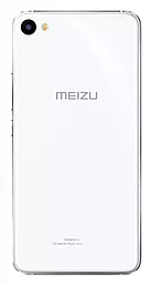Задняя крышка корпуса Meizu U20 White - фото Задняя крышка корпуса Meizu U20 White