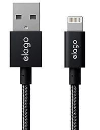 Кабель USB Elago Aluminum Lightning Cable Black (ECA-ALBK-IPL)