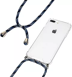 Чехол BeCover Strap Apple iPhone 11 Pro Deep Blue (704248) - миниатюра 2