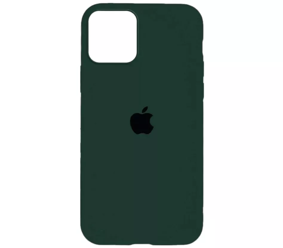 Чохол Silicone Case Full для Apple iPhone 15 Pro Max Forest green - фото 1