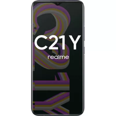 Смартфон Realme C21Y 4/64Gb NFC Cross Black - фото 3