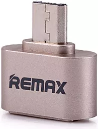 OTG-перехідник Remax Micro USB Gold (RA-OTG) - мініатюра 2