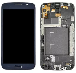 Дисплей Samsung Galaxy Mega 5.8 (I9150, I9152) з тачскріном і рамкою, (TFT), Blue
