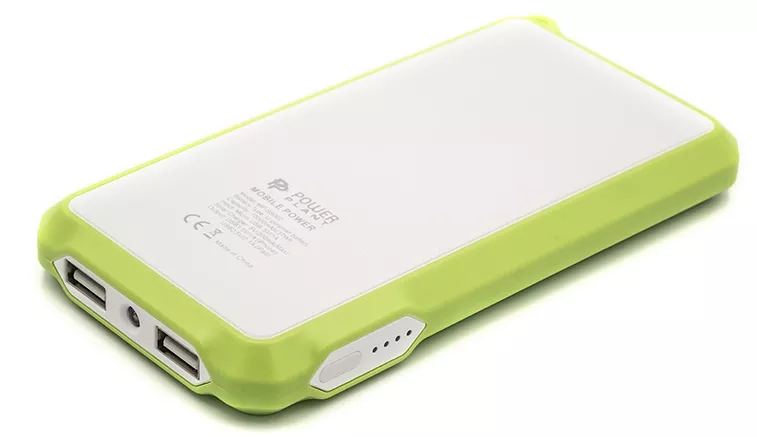 Повербанк PowerPlant PB-SS002 10000 mAh Green - фото 2