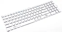 Клавіатура для ноутбуку Acer Aspire 5943G 5943 5950G 5950 8943G 8943 8950G 8950 без рамки срібляста