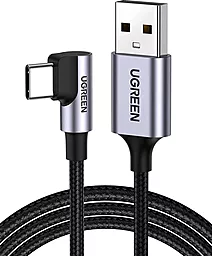 Кабель Ugreen US284 Aluminum Shell with Braided USB-A - Type-C 15w 3a 3м cable Black (70255) - фото Кабель Ugreen US284 Aluminum Shell with Braided USB-A - Type-C 15w 3a 3м cable Black (70255)