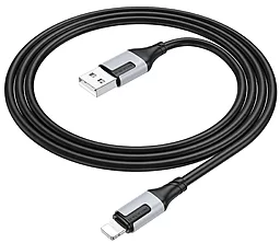 Кабель Borofone BX101 Creator USB-A - Lightning 12w 2.4a 1м cable Black - миниатюра 2 Кабель Borofone BX101 Creator USB-A - Lightning 12w 2.4a 1м cable Black - миниатюра 2