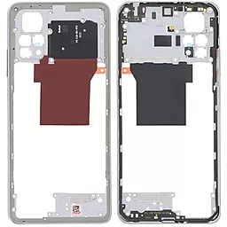 Рамка корпуса Xiaomi Redmi Note 12 Pro 4G Polar White - фото Рамка корпуса Xiaomi Redmi Note 12 Pro 4G Polar White