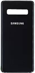Задняя крышка корпуса Samsung Galaxy S10 2019 G973F Prism Black - фото Задняя крышка корпуса Samsung Galaxy S10 2019 G973F Prism Black