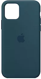 Чехол Silicone Case Full для Apple iPhone 12 Mini Mist Blue