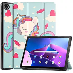 Чехол для планшета BeCover Smart Case для Lenovo Tab M10 Plus TB-125F (3rd Gen) 10.61" Unicorn (708320) - фото Чехол для планшета BeCover Smart Case для Lenovo Tab M10 Plus TB-125F (3rd Gen) 10.61" Unicorn (708320)