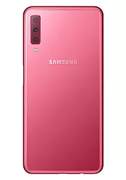 Задняя крышка корпуса Samsung Galaxy A7 2018 A750 со стеклом камеры Original Pink - фото Задняя крышка корпуса Samsung Galaxy A7 2018 A750 со стеклом камеры Original Pink