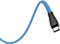 Кабель Hoco X42 USB-A - Type-C 12w 2.4a 1м cable Blue - мініатюра 3 Кабель Hoco X42 USB-A - Type-C 12w 2.4a 1м cable Blue - мініатюра 3