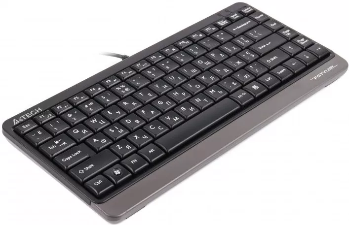Клавіатура A4Tech FK11 USB Grey - фото 2