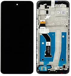 Дисплей Motorola Moto G60s (XT2133-2) с тачскрином и рамкой, оригинал, Black - фото Дисплей Motorola Moto G60s (XT2133-2) с тачскрином и рамкой, оригинал, Black
