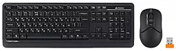 Комплект (клавіатура+мишка) A4Tech FG1012 Black